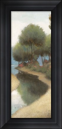 Framed By the Waterways I Crop II Print