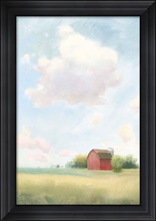 Framed Pleasant Pastures Print