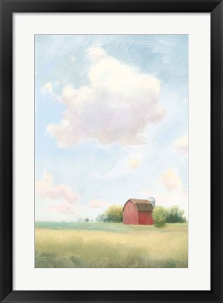 Framed Pleasant Pastures Print