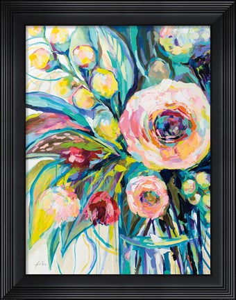 Framed Pink Delights I Print
