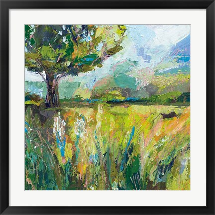 Framed Wildflowers v2 Print