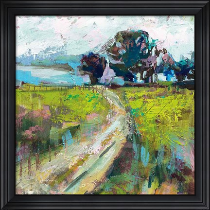 Framed Meadow v2 Print
