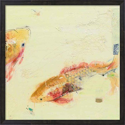 Framed Fish in the Sea II Print