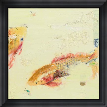 Framed Fish in the Sea II Print