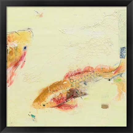 Framed Fish in the Sea II Print