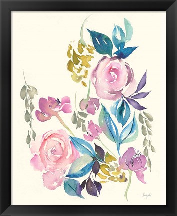 Framed Kristys Roses Print