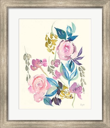 Framed Kristys Roses Print