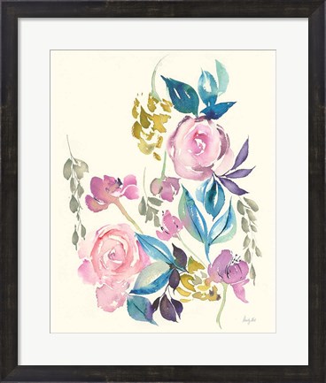 Framed Kristys Roses Print