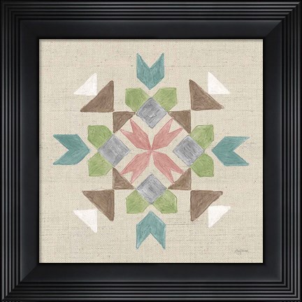 Framed Cotton Bouquet VII Print