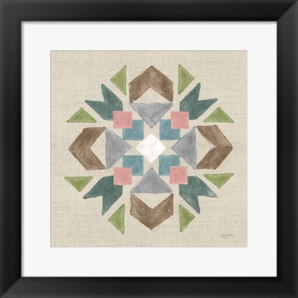 Framed Cotton Bouquet VI Print