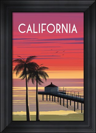 Framed California Print