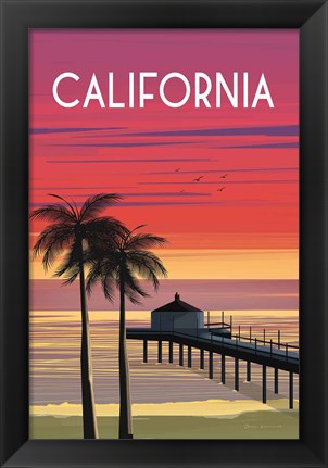 Framed California Print