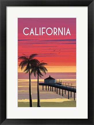 Framed California Print