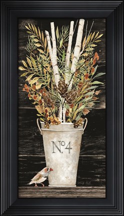 Framed Fall No. 4 Bouquet Print
