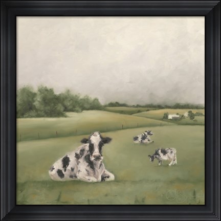 Framed Down on the Farm I Print