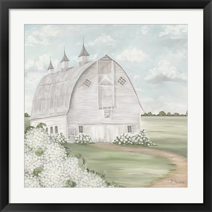 Framed Mustardseed Barn Print