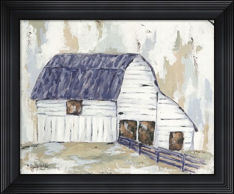 Framed Spring Joy Farm Print