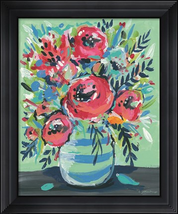 Framed Sophia&#39;s Flowers Print