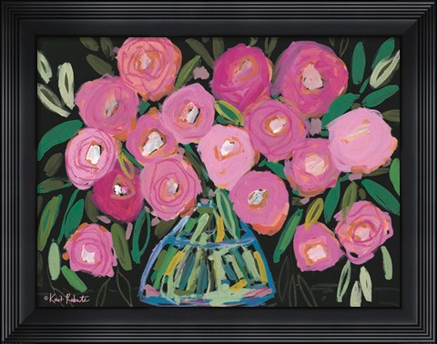 Framed Bloom Loudly Print