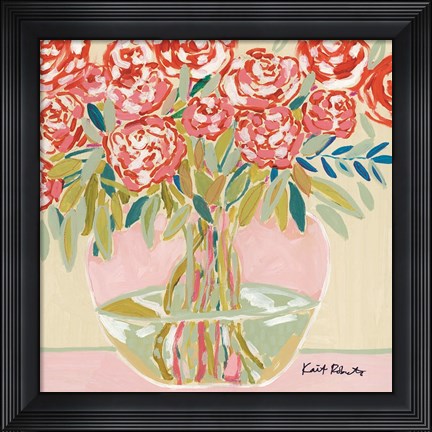 Framed Afternoon Blooms For You Print