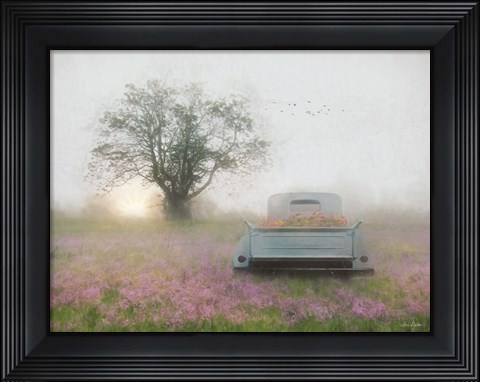 Framed Summer Wildflowers Print