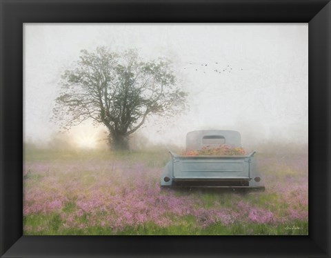 Framed Summer Wildflowers Print