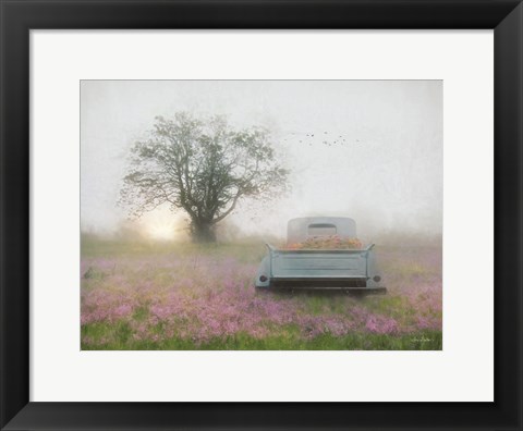 Framed Summer Wildflowers Print