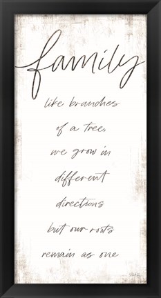 Framed Family - Like Branches of a Tree Print