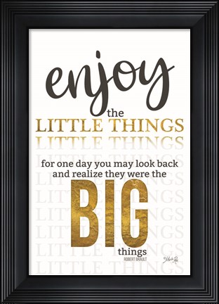 Framed Big Things Print