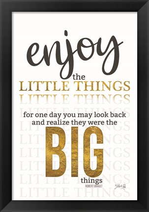 Framed Big Things Print