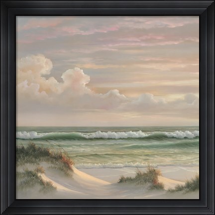 Framed Coastal Dusk I Print