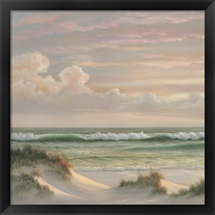 Framed Coastal Dusk I Print