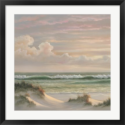 Framed Coastal Dusk I Print