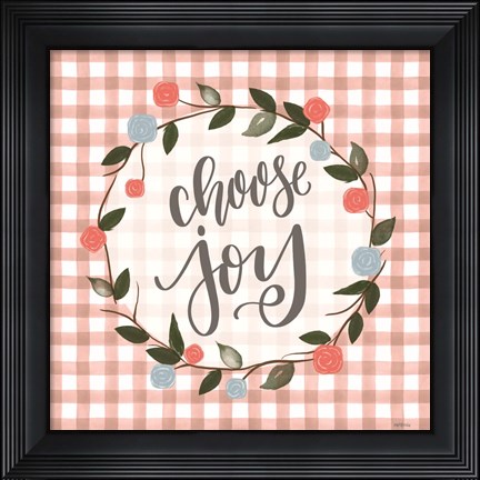 Framed Choose Joy Print