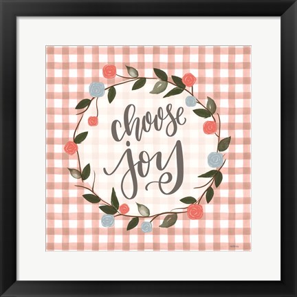 Framed Choose Joy Print