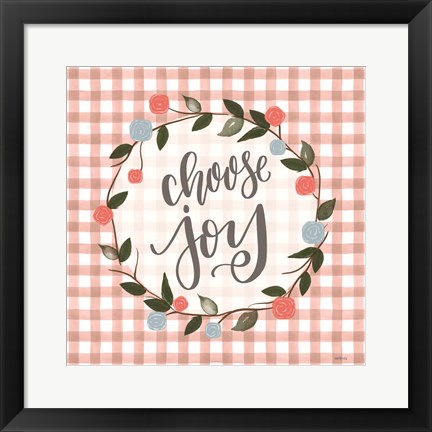 Framed Choose Joy Print