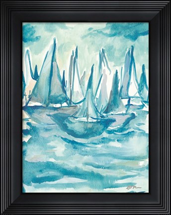 Framed Blue Coast Print