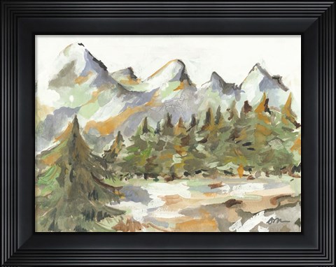 Framed Forest Clearing Print