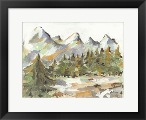 Framed Forest Clearing Print