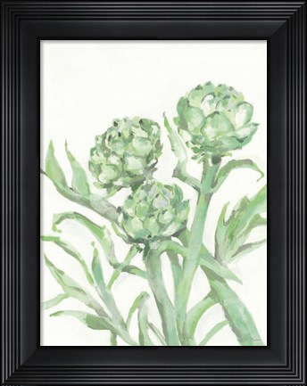 Framed Artichokes Print