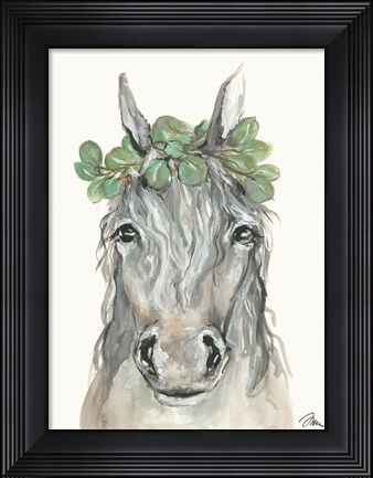 Framed Eucalyptus Horse Print