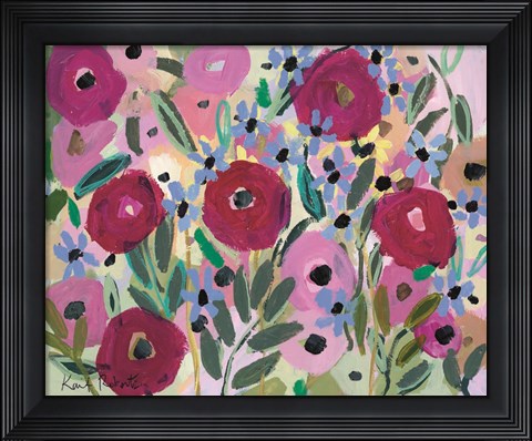 Framed Welcome to the Garden Print