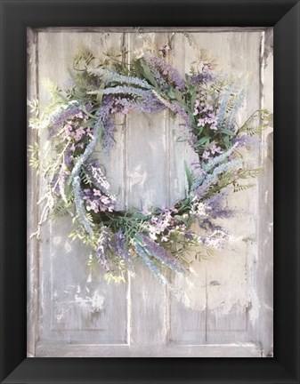 Framed Lavender Print