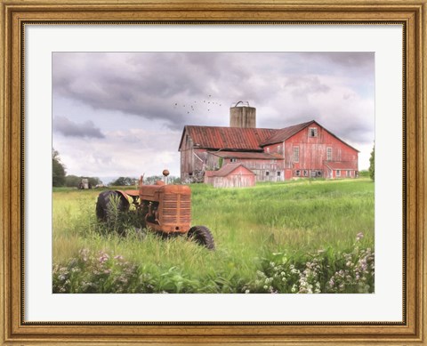 Framed Williamsport Barn Print