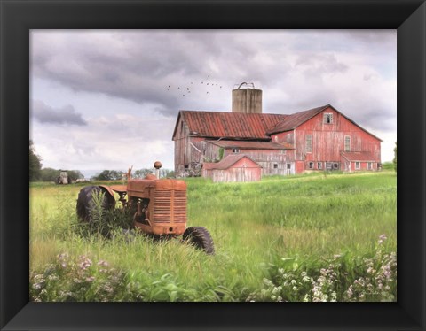 Framed Williamsport Barn Print