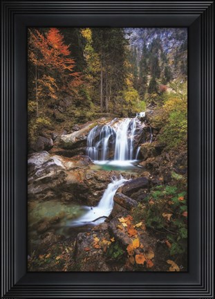 Framed Go With the Flow Print