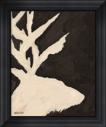 Framed Elk Print