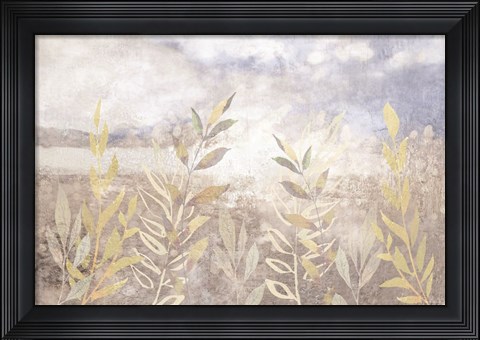 Framed Wheat Field Botanical Print