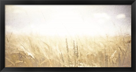 Framed Fields of Gold Print