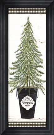 Framed Fir Tree Print